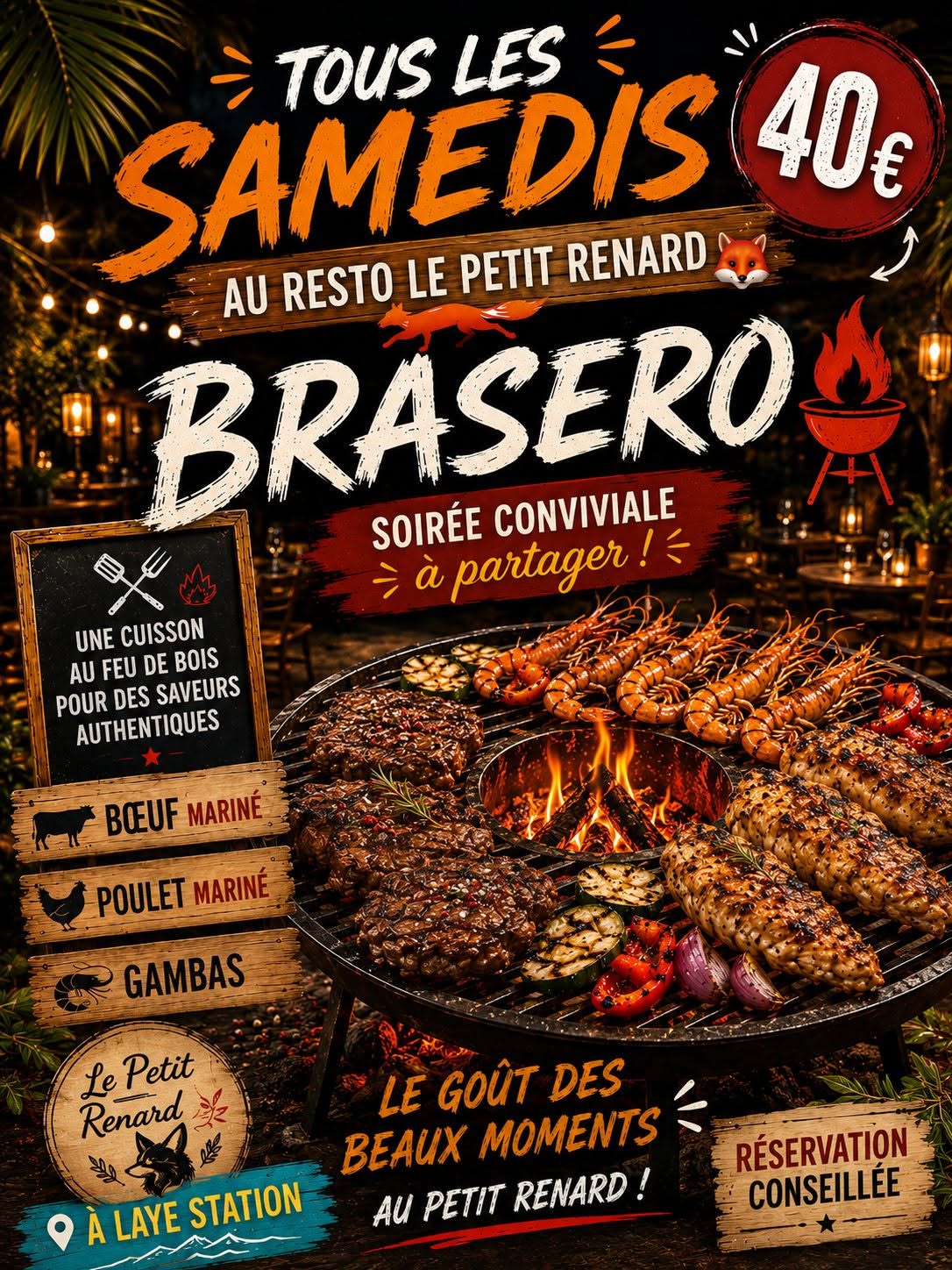 Soirée Brasero