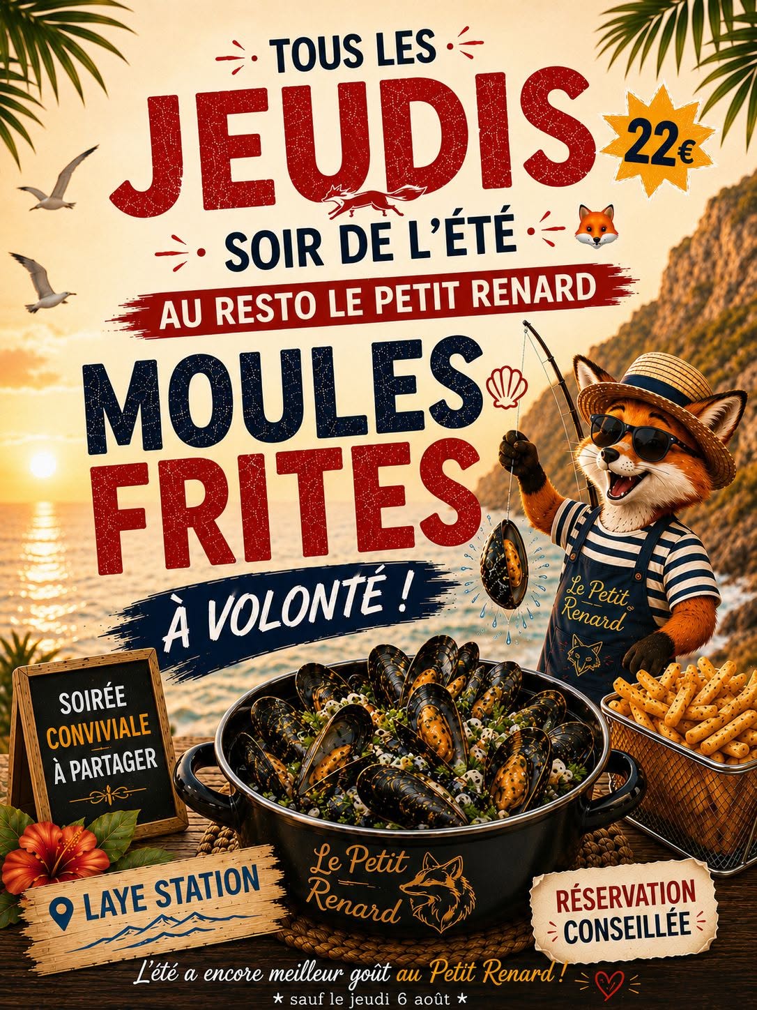 Soirée Moules-Frites